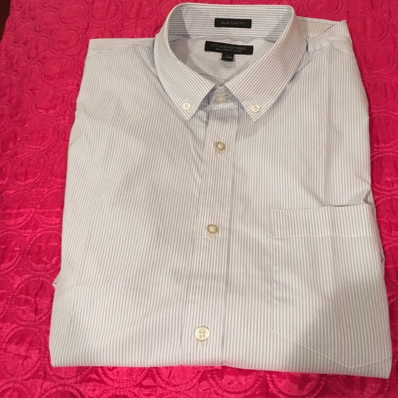 NWOT Banana Republic Slim Fit, Long Sleeve Shirt - Picture 6 of 6